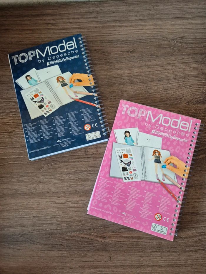 Lot de 2 carnets Top Model Pocket - photo numéro 17