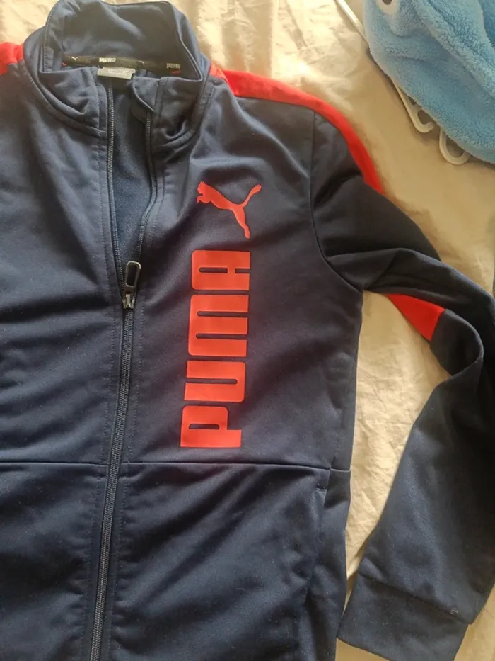 Veste puma taille 11 12 ans en tres bon etat - photo numéro 2