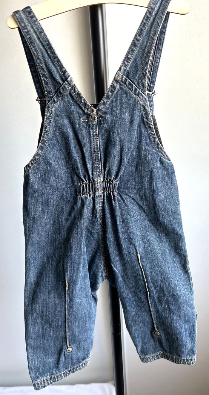 Salopette jeans 6 mois - IKKS - photo numéro 5