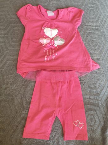 Ensemble tshirt legging 12mois