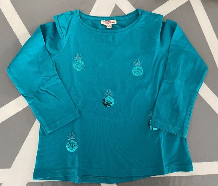 T-shirt manches longues fille 6 ans DPAM