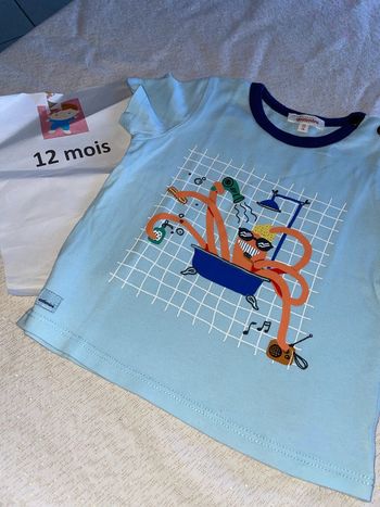 Tee shirt catimini 12 mois