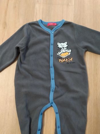 Pyjama très chaud tissaia 18 mois