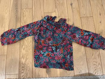 Blouse jacadi liberty 3 ans 36 mois tbe