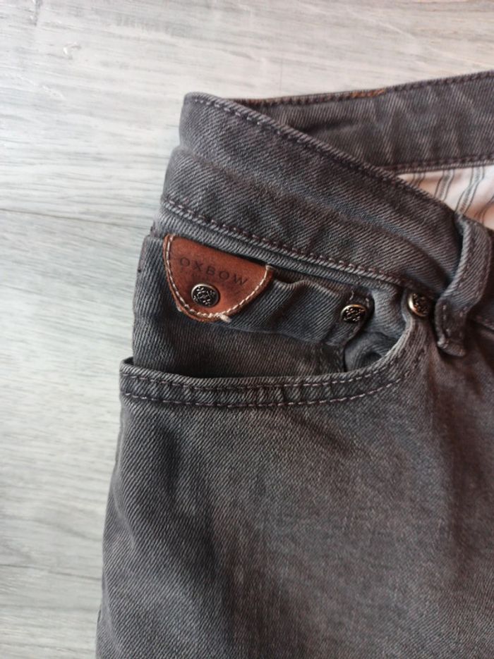 Jeans gris Oxbow taille 31 - photo numéro 2