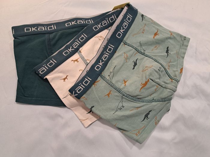 Lot de 3 boxer Okaidi Dinausaures