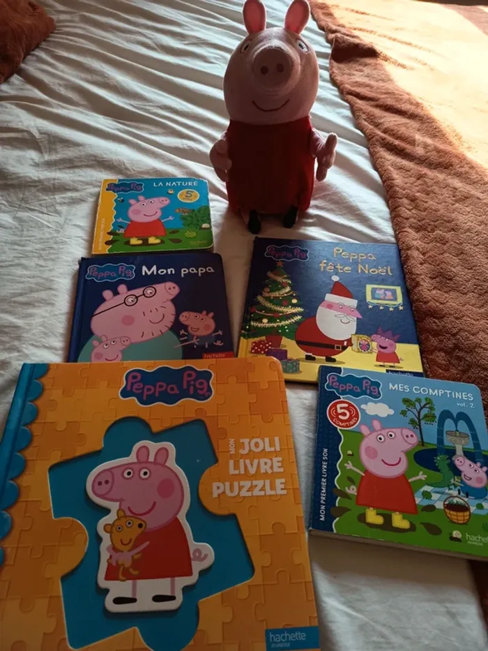 Lot de livres Peppa pig
