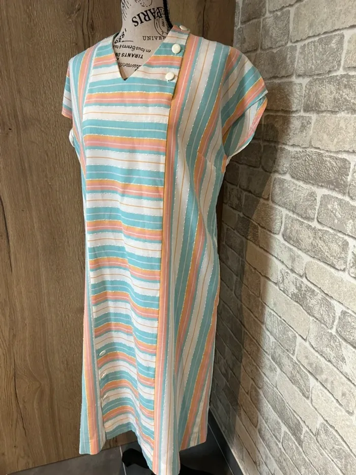 Robe casual vintage taille 38/40 - photo numéro 2