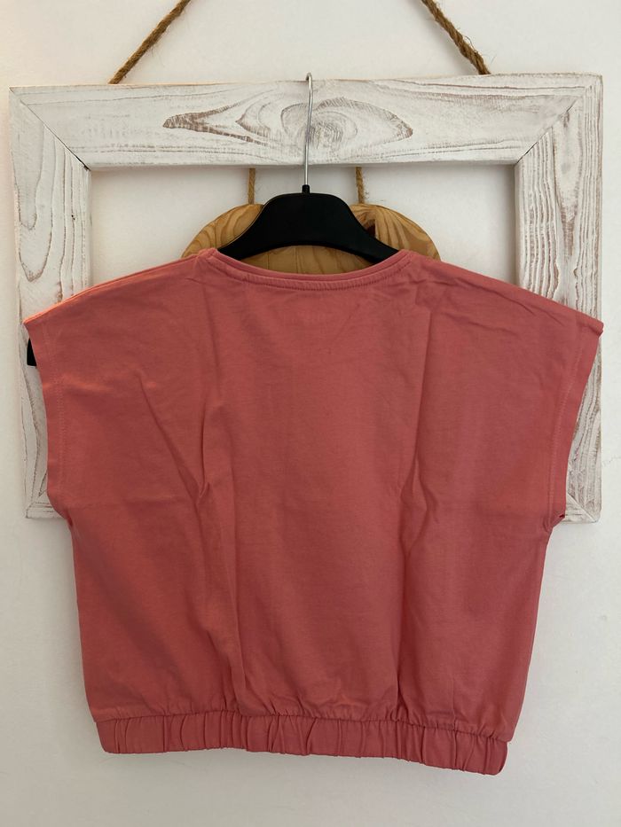 T-shirt manches courtes fille 8/10 ans - photo numéro 4