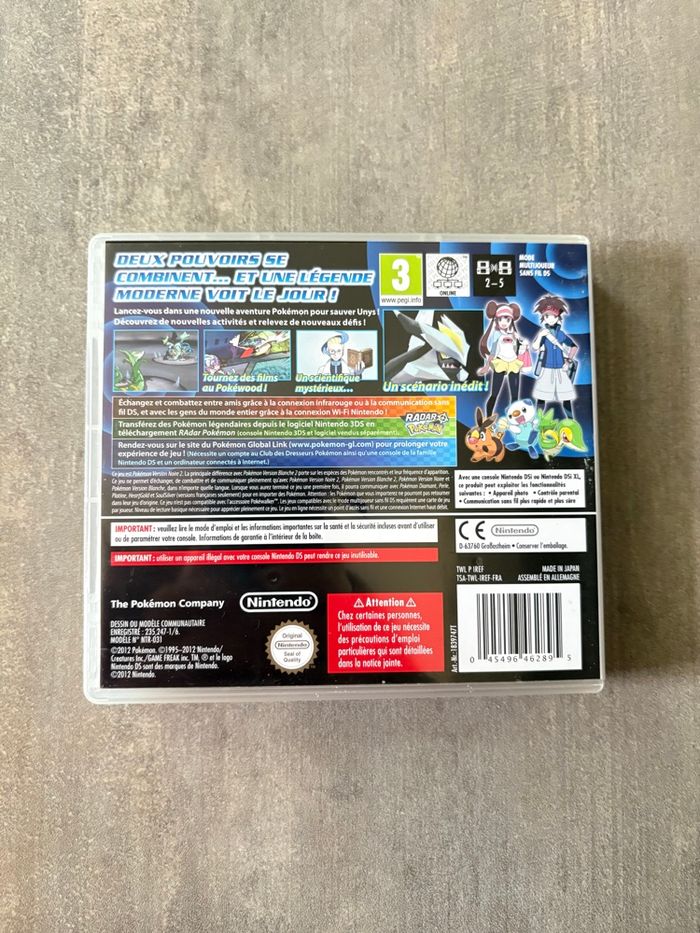Jeu Nintendo DS Pokémon version noire 2 - photo numéro 2