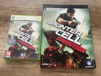 Lot splinter cell conviction xbox 360 + guide stratégique
