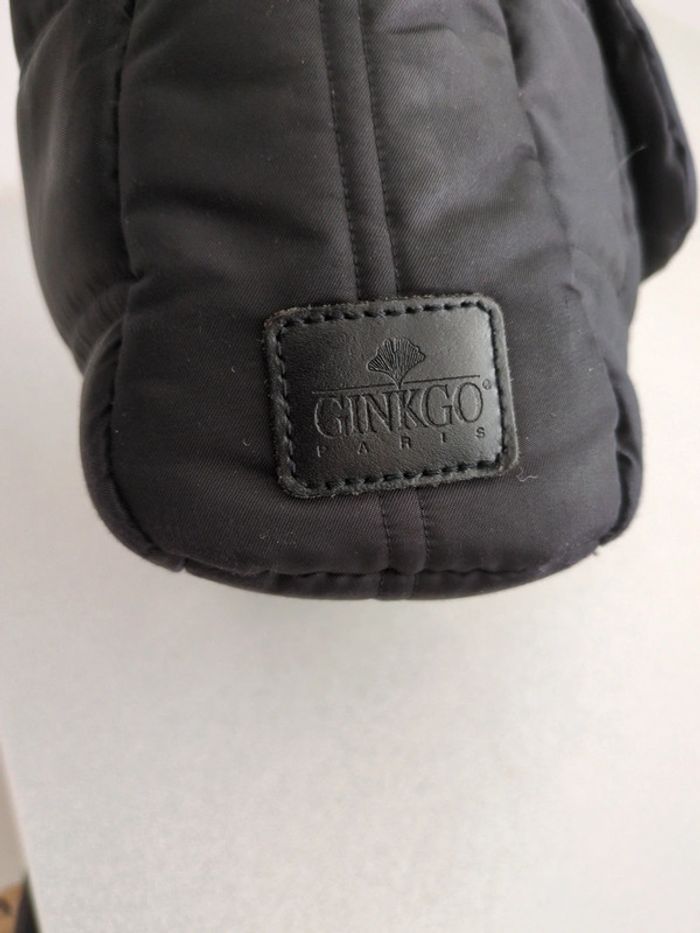 Sac matelassé noir Ginkgo - photo numéro 4
