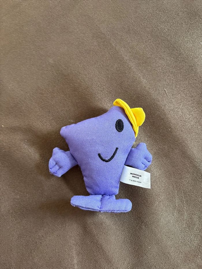 Peluche mr pressé