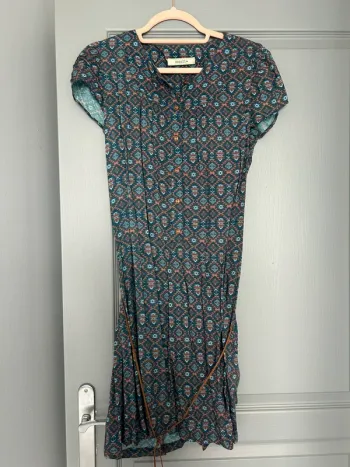 Robe Sessun T. L Holbox Agos ethnique