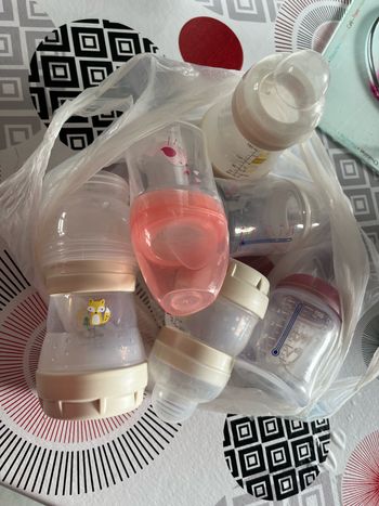 Lot de biberons mam nuk dodie