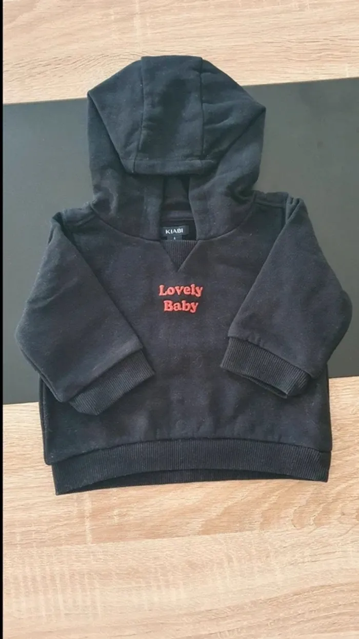 Sweat à capuche 6 mois