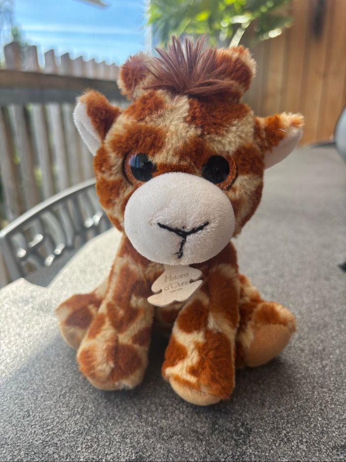 Peluche girafe histoire d’ours