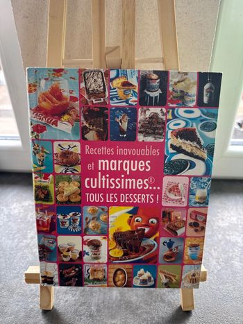 Livre de recette recettes inavouables et marques cultissimes