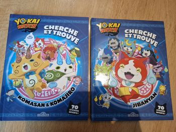 Lot de 2 cherche et trouve yo kai watch