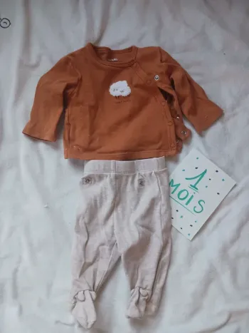 Pyjama léger - 1 Mois