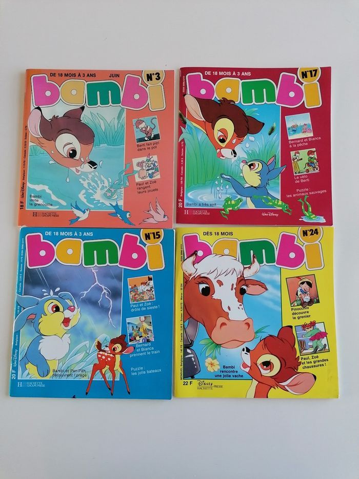 Livres Walt Dinsey Bambi