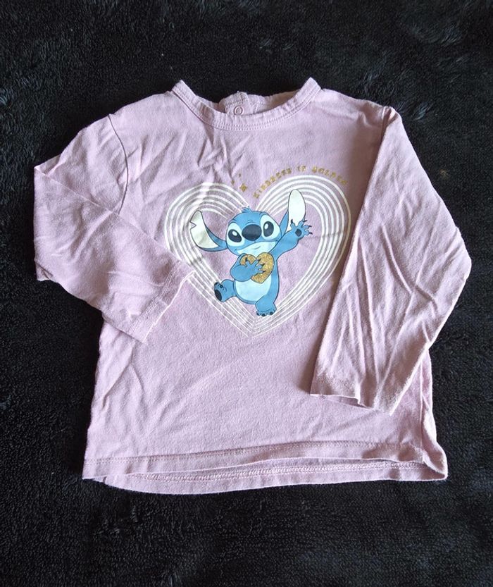 Ensemble Pyjama Disney Stitch - Taille 18 mois - photo numéro 2