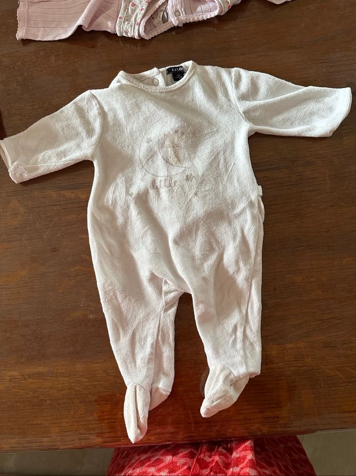 Lot 6 pyjamas velours 3 mois - photo numéro 9