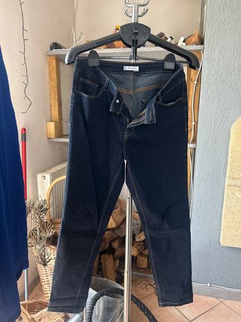 Jean skinny bleu brut
