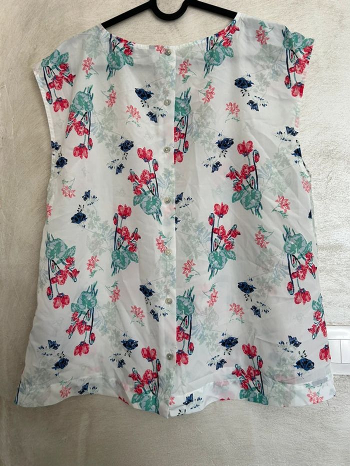 Débardeur à fleurs esmera Taille 42/44 - photo numéro 7