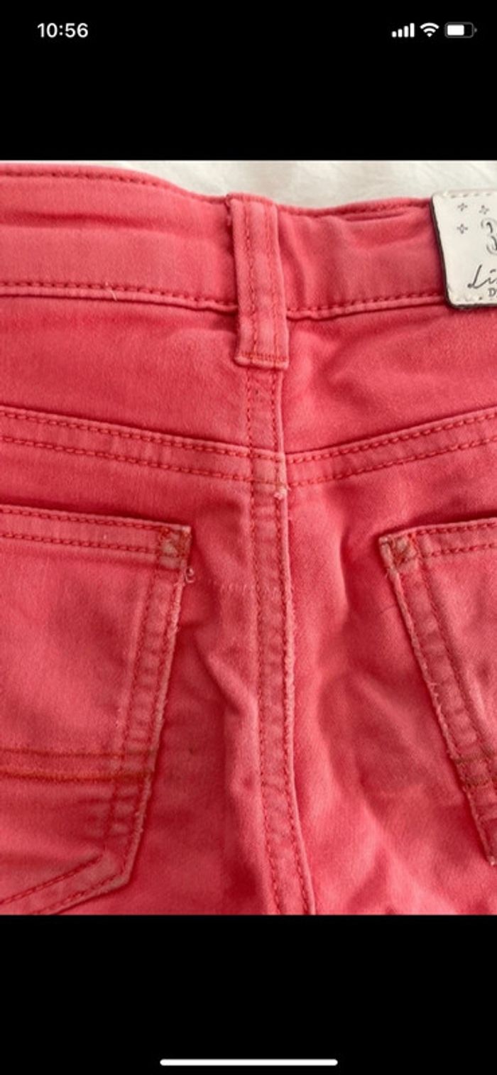 Short en jean 3 pommes - photo numéro 4