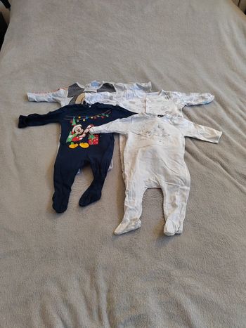 Lot 4 pyjamas été 6 mois