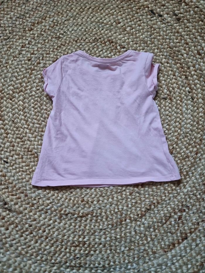 Tee shirt kiabi rose 5 ans - photo numéro 3