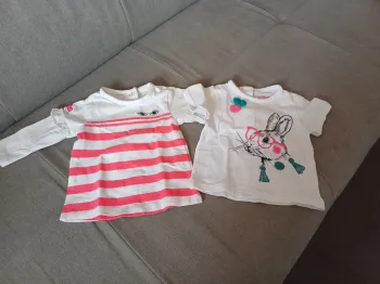 Lot 2 t-shirt orchestra 3 mois