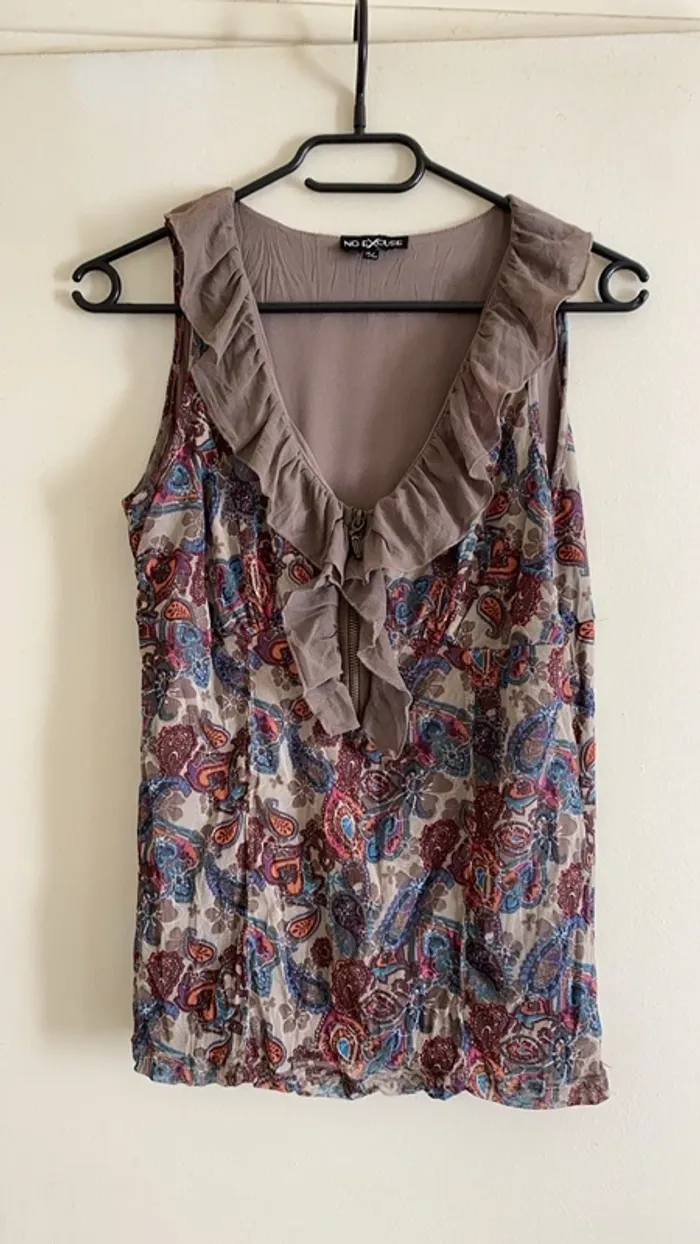 Blouse sans manches