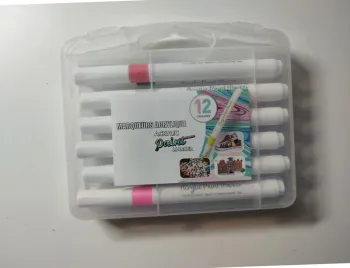 Boite de 12 feutres marqueur Acrylic Fin Neuf