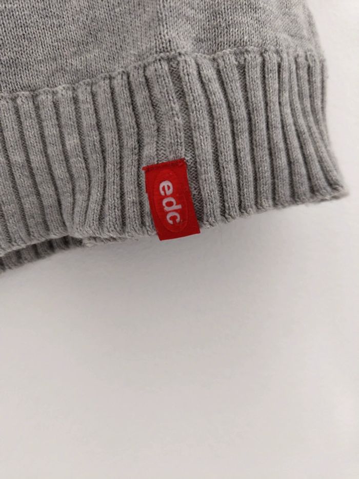 Pull été oversize XS gris - photo numéro 3