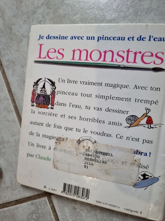 Lot 2 livres les monstres et l école maternelle - photo numéro 7