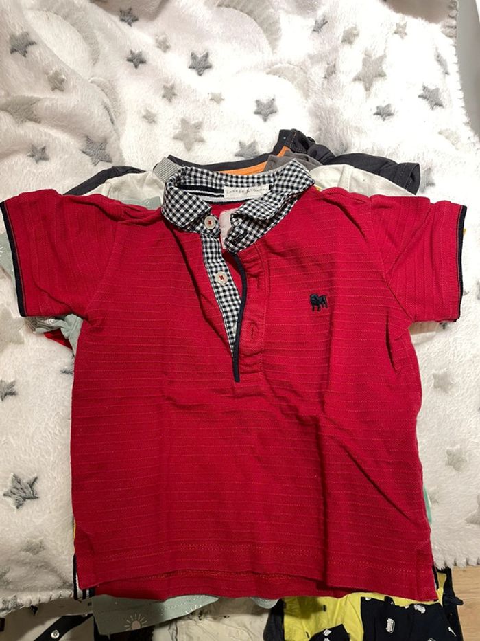 Lot 10 T-shirt 18 mois - photo numéro 3