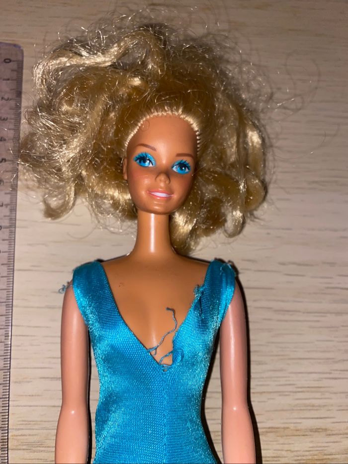 Barbie Mattel 1983 poupée gym salle sport gymnastique velo casier aérobic great shape - photo numéro 9