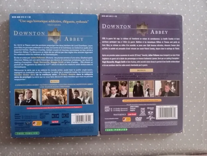 2 coffrets DVD Dowtown Abbey - photo numéro 3