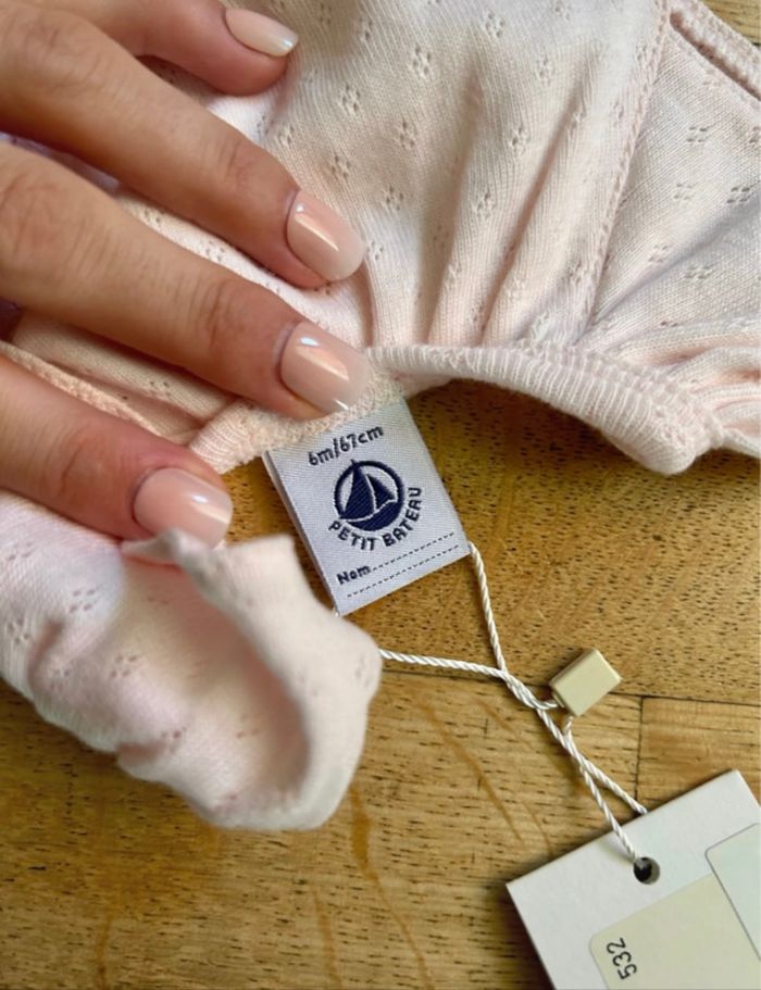 Combinaison petit bateau 6 mois - neuve ! - photo numéro 5