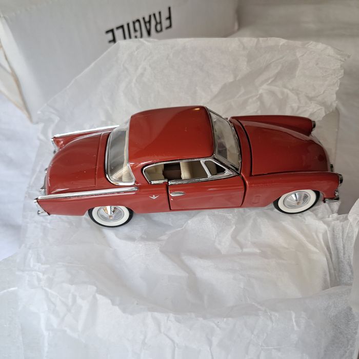 Voiture Studebaker 1/43 Médailler Franklin Mint 1987 Neuve - photo numéro 3
