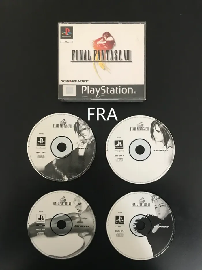 Final Fantasy 8 VIII Playstation 1 PS1