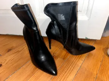 Bottines a talons justfab taille 40 noir