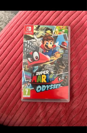 Jeu Super Mario Odyssey Switch avec Boîte d'origine