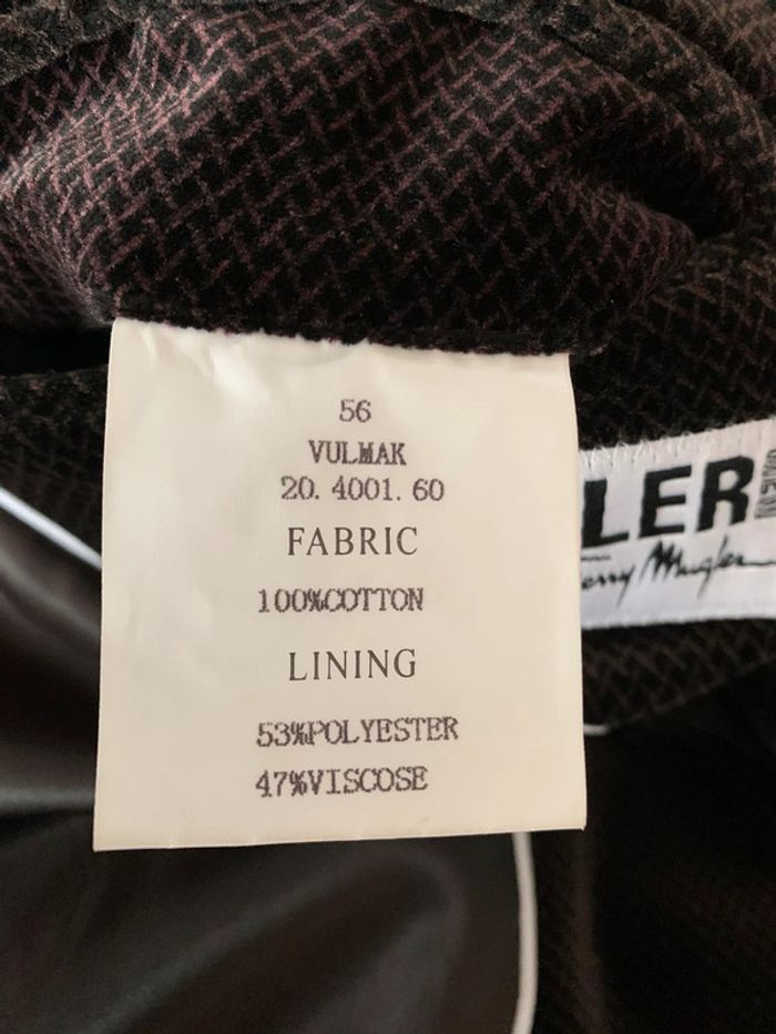 Veste marron en velours Thierry Mugler T42(251) - photo numéro 7