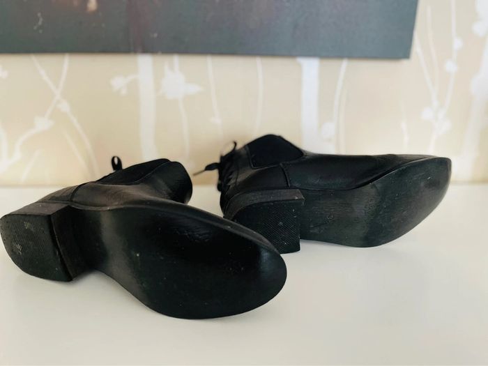 Bottines noires noeuds - photo numéro 5