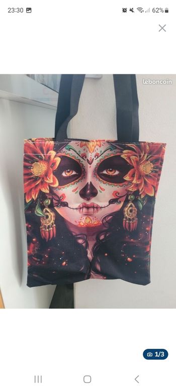 Tote-bag imprimé🌹