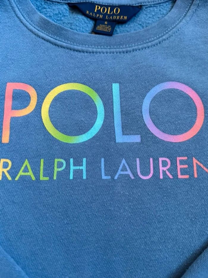 Sweat Ralph Lauren - Bleu - photo numéro 3