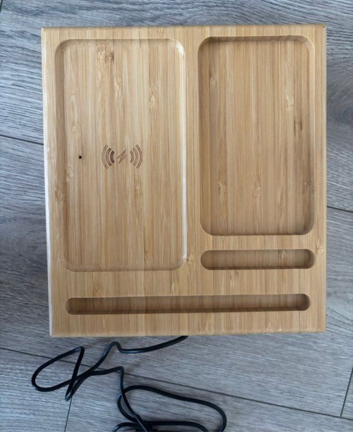 Organisateur de bureau et chargeur induction - photo numéro 3